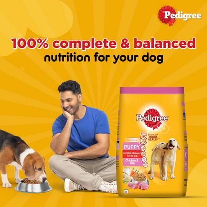 Pedigree Chicken and Milk Puppy Dry Food