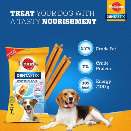 Pedigree Dentastix Oral Care for Adult (Small Breed of 5 to 10 kg) Dog Treats
