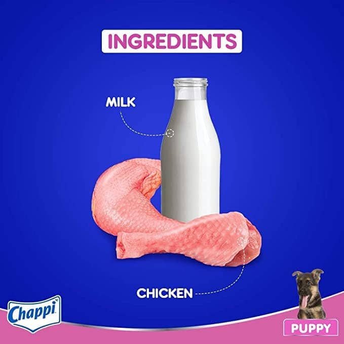 Chappi Chicken & Milk Dry Puppy Food