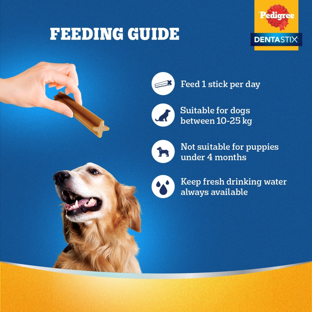 Pedigree Dentastix Oral Care for Adult (Large Breed of 25 kg+) Dog Treats