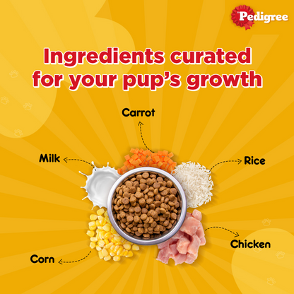 Pedigree Chicken and Milk Puppy Dry Food