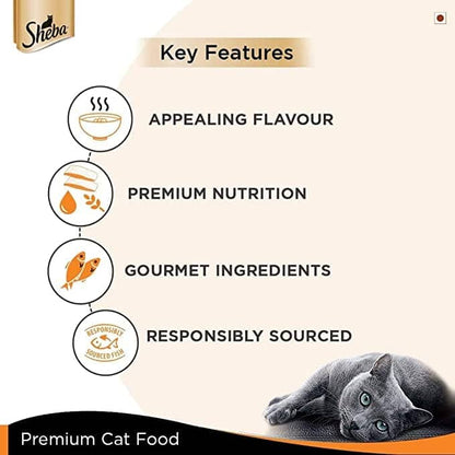 Sheba Complete Nutrition Succulent Chicken Breast In Gravy Cat Wet Food