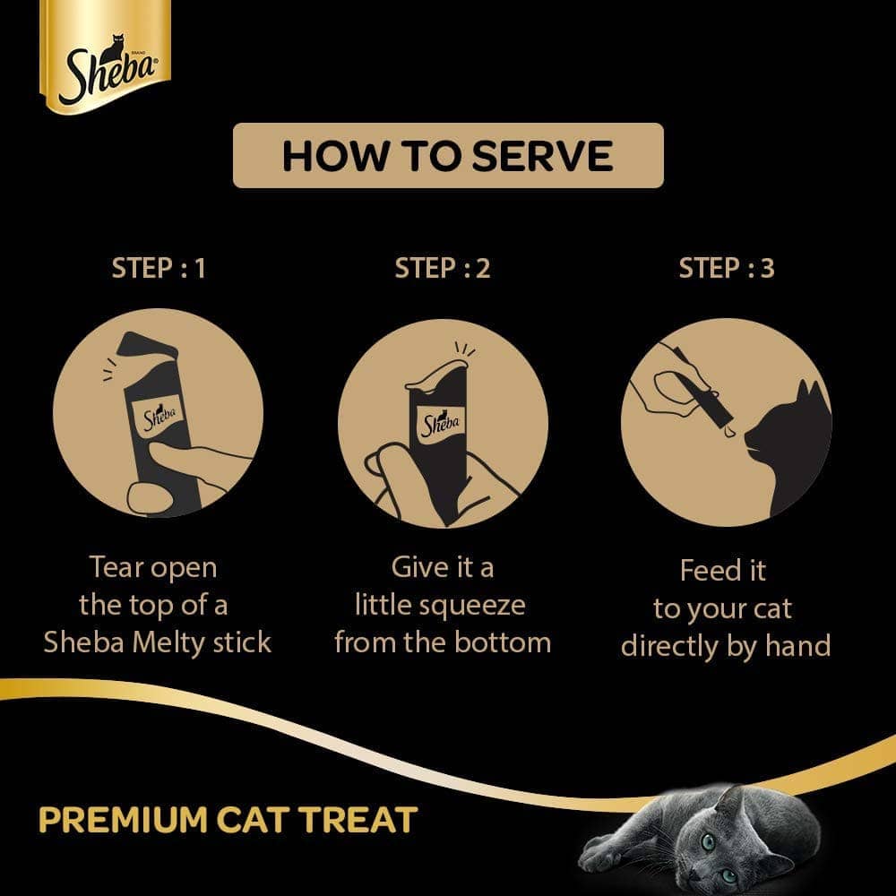 Sheba Tuna Flavor and Tuna & Prawn Maguro and Chicken & Chicken Whitefish Sasami Treats for Cats Combo