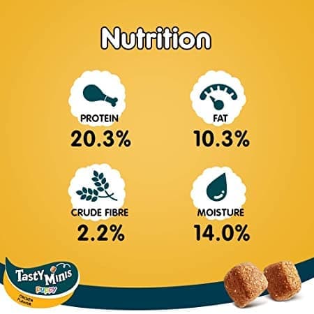 Pedigree Tasty Minis Cubes Chicken Flavour Puppy Treats