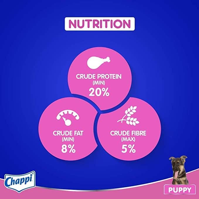 Chappi Chicken & Milk Dry Puppy Food