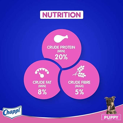 Chappi Chicken & Milk Dry Puppy Food
