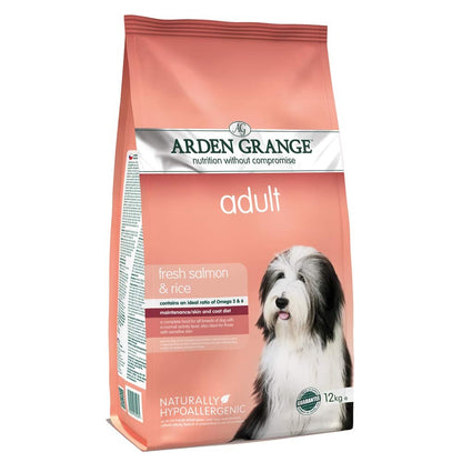 Arden Grange Salmon & Rice Adult Dog Dry Food