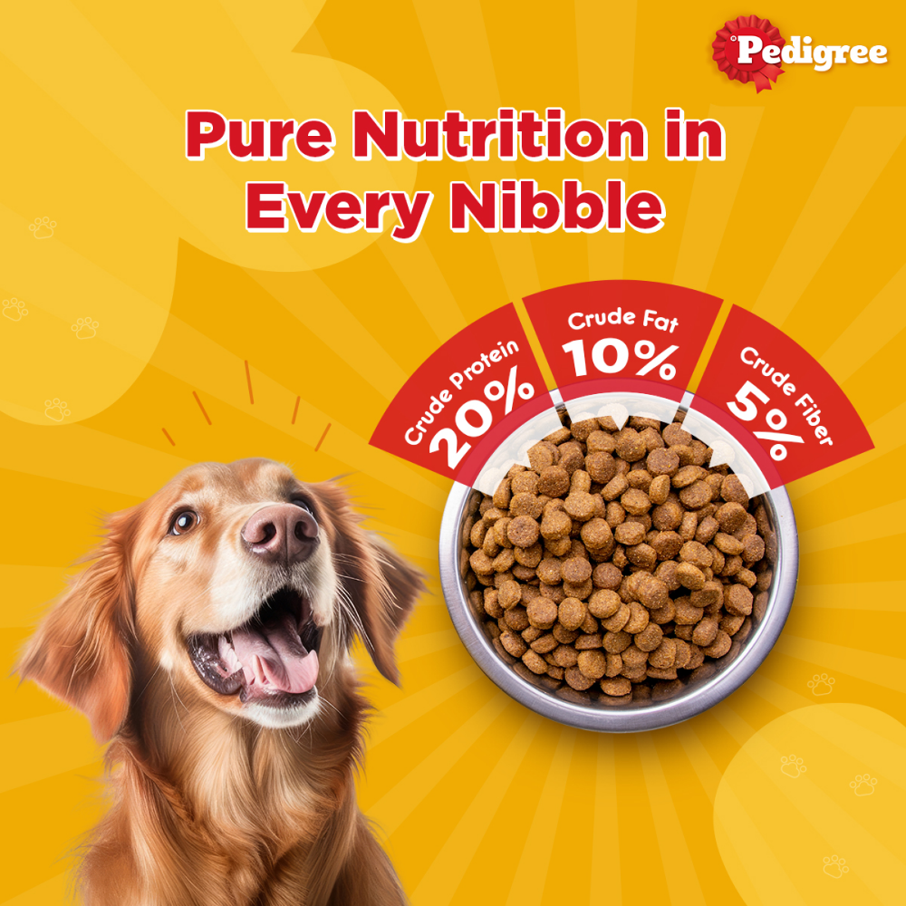 Pedigree Chicken and Vegetables Adult Dry Dog Food