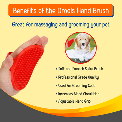Drools Tick and Flea Repellent Shampoo for Dogs (Free Hand Brush)