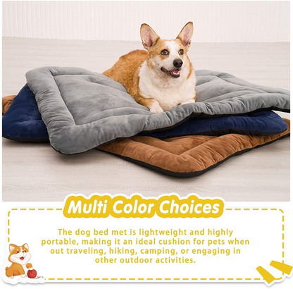Royal Pets Cart Reversible Matt Bed for Dogs and Cats (Blue)