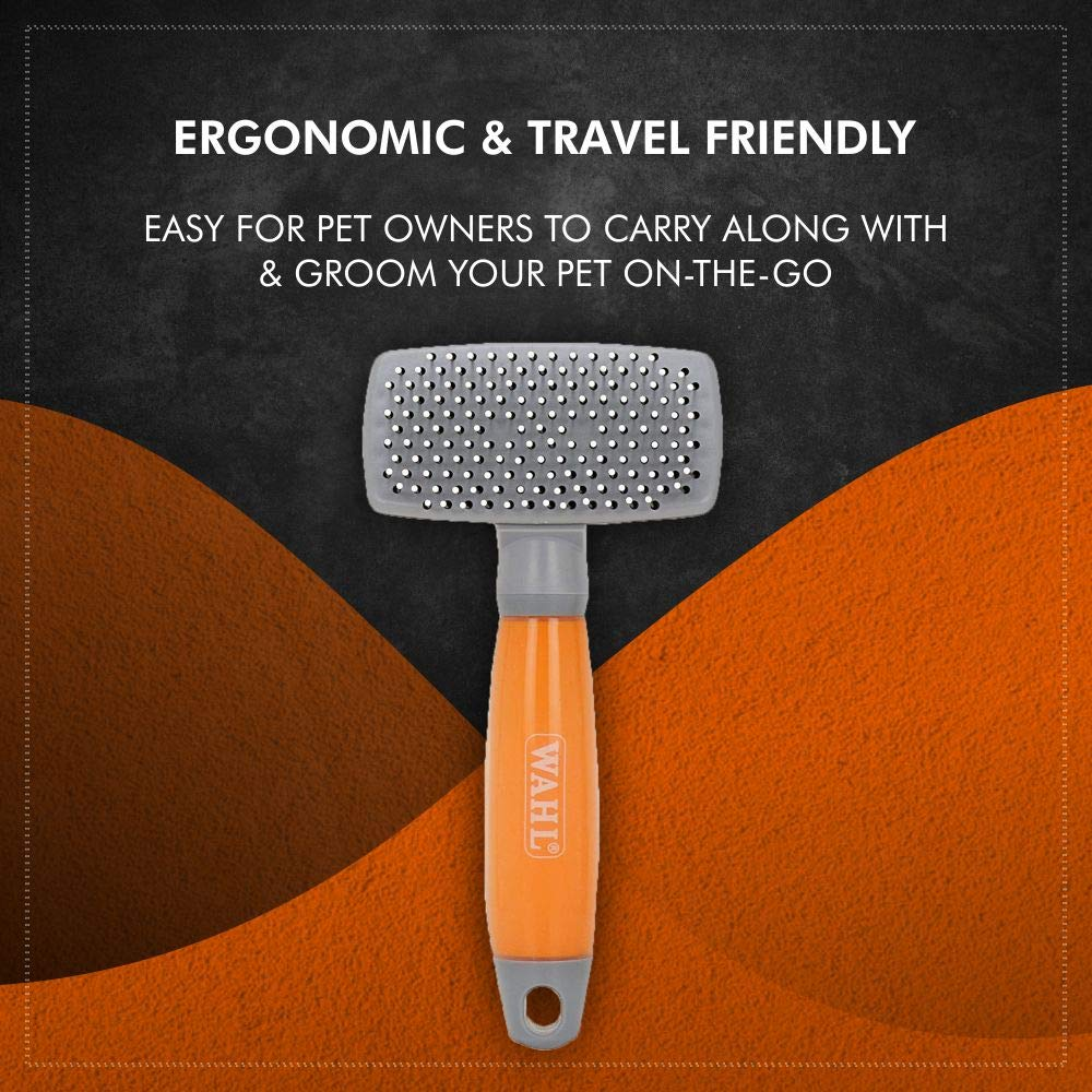 Wahl Premium Slicker Brush for Dogs (Large,10cm)