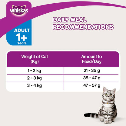 Whiskas Hairball Control Chicken & Tuna Adult (1+ Years) Cat Dry Food