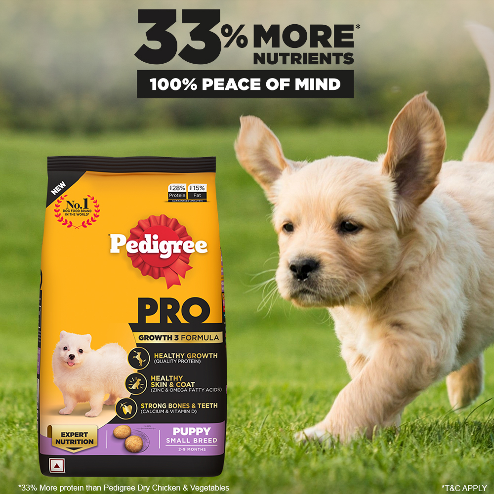 Pedigree PRO Expert Nutrition Small Breed Puppy (2 to 9 Months) Dry Food