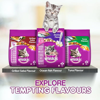 Whiskas Tuna Flavour Adult Cat Dry Food