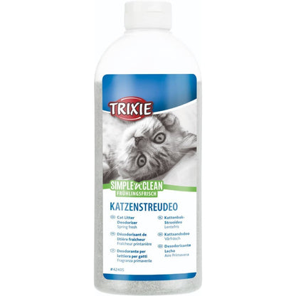 Trixie Simple N Clean Spring Fresh Litter Deodorizer for Cats