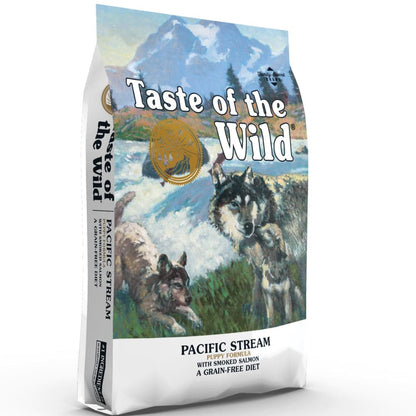 Taste of the Wild Pacific Stream Smoked Salmon Puppy Dog Dry Food