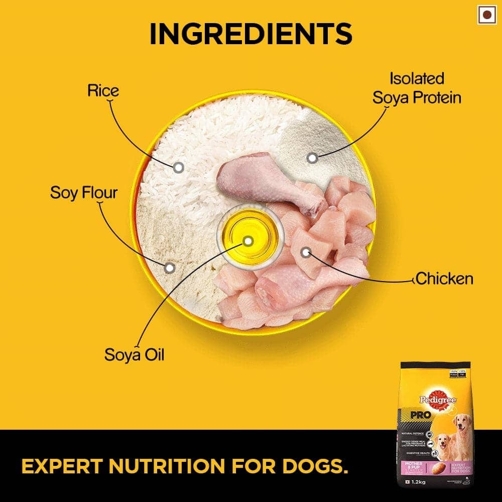 Pedigree PRO Expert Nutrition Lactating/Pregnant Mothers & Pup (3 to 12 Weeks) Starter Dog Dry Food
