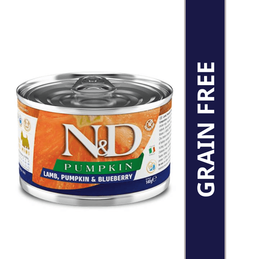 Farmina N&D Pumpkin Lamb & Blueberry Mini Adult Wet Dog Food