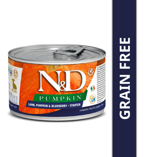 Farmina N&D Pumpkin Lamb & Blueberry Starter Puppy Mini Wet Food