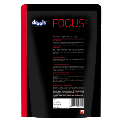 Drools Focus Real Chicken & Chicken Liver Chunks in Gravy Adult Dog Wet Food