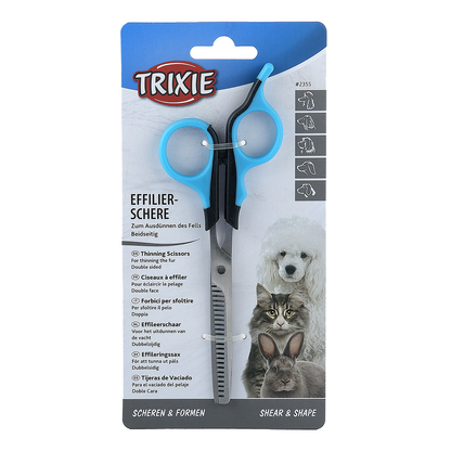 Trixie Double Sided Thinning Scissors for Dogs and Cats (Assorted)