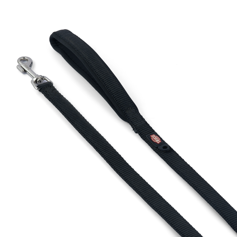 Trixie Premium Leash for Dogs (Black)