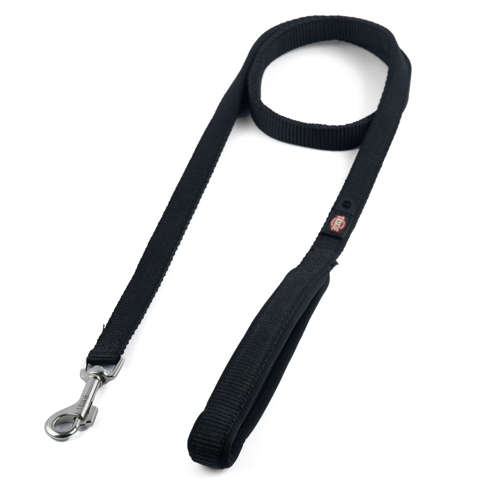 Trixie Premium Leash M-L 1.00m / 20mm Black