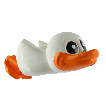 Trixie Duck Latex Toy for Dogs (White)