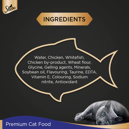 Sheba Chicken Loaf Rich Premium Adult Fine Cat Wet Food