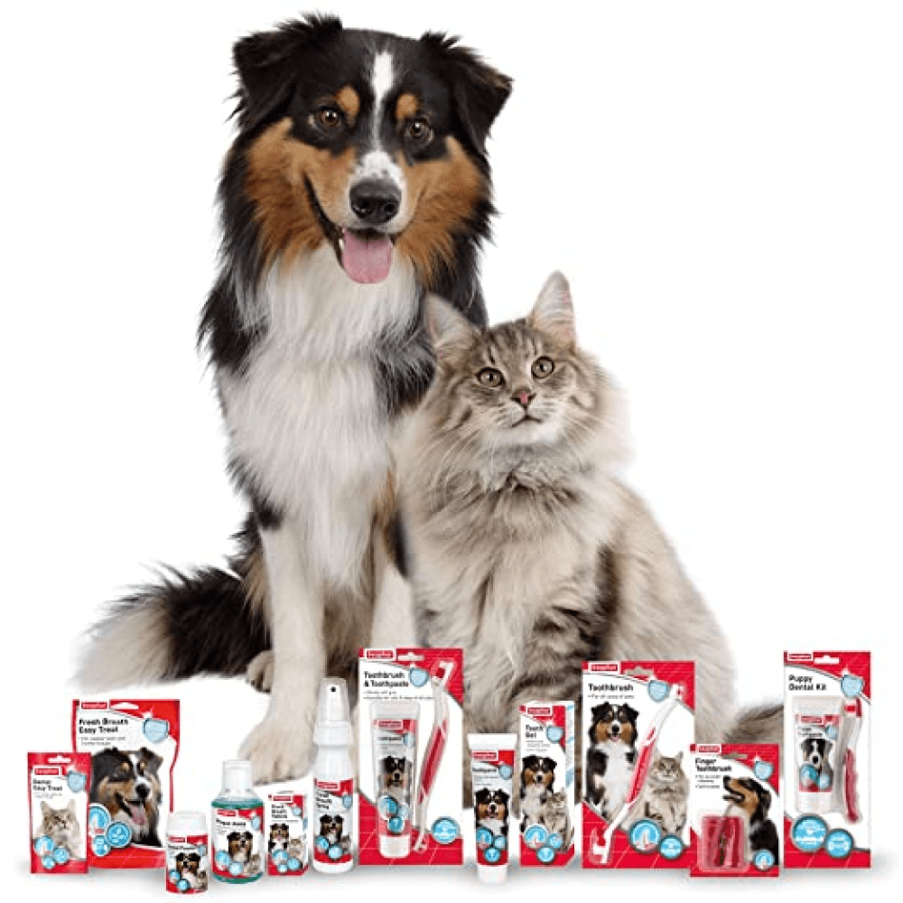 Beaphar Tooth Gel and Puppy Potty Trainer for Dogs Combo