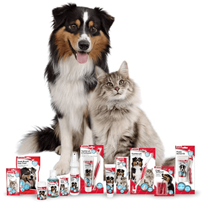 Beaphar Tooth Gel and Puppy Potty Trainer for Dogs Combo
