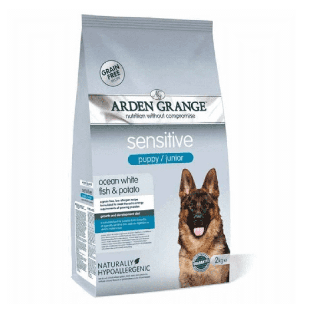 Arden Grange Ocean White Fish & Potato Sensitive Puppy/Junior Dog Dry Food