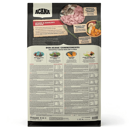 Acana Sports & Agility All Breeds Dog Dry Food