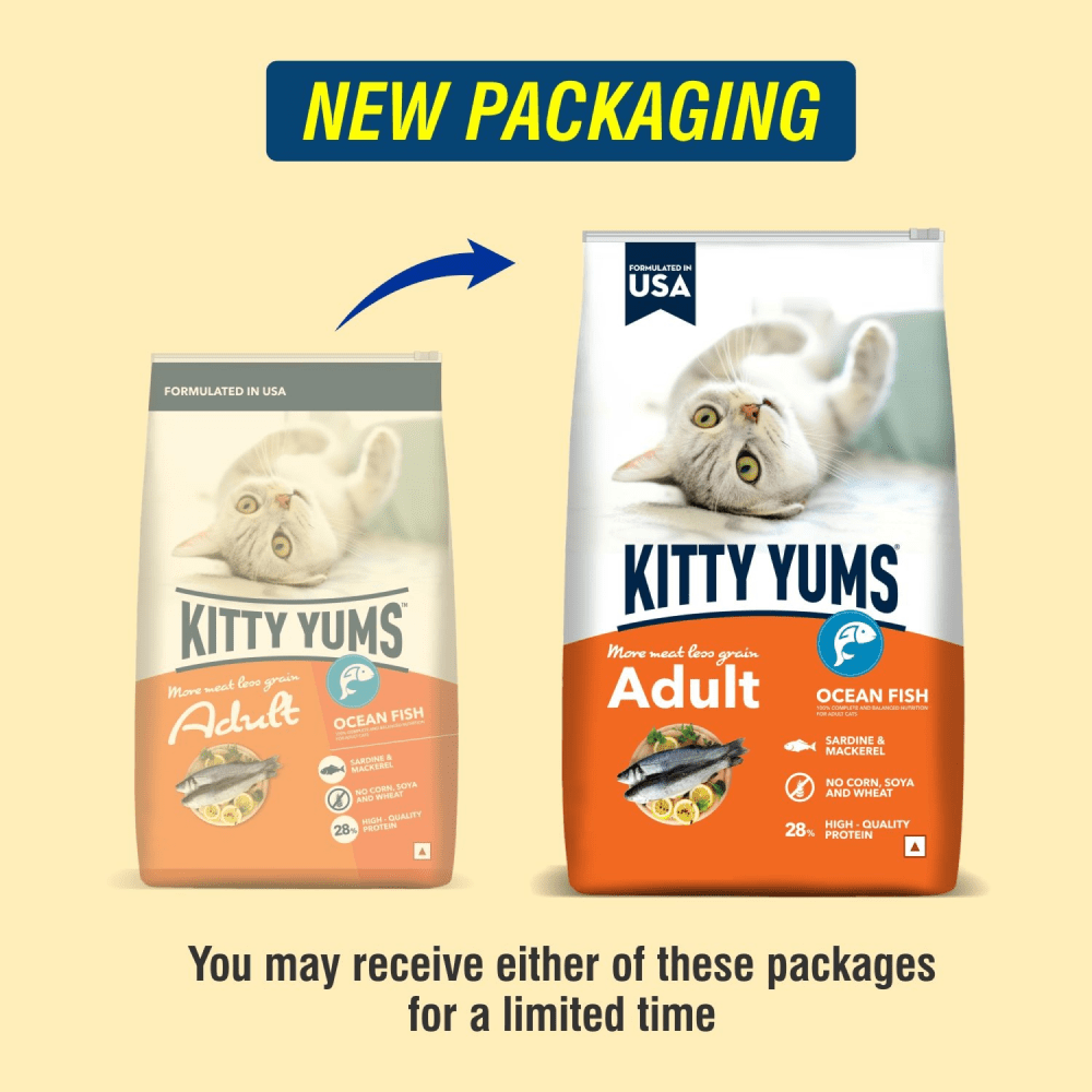 Kitty Yums Ocean Fish Adult 3Kg