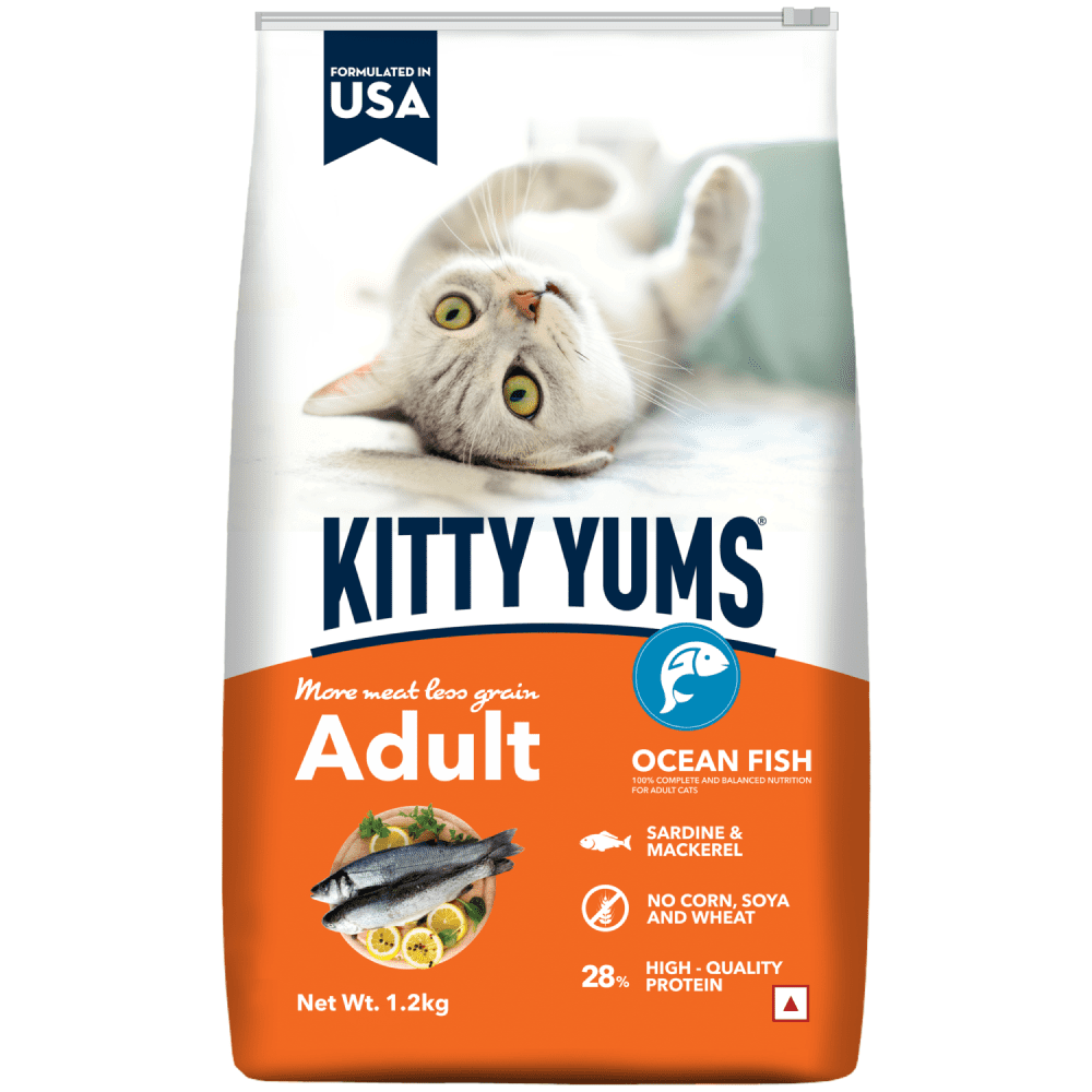 Kitty Yums Ocean Fish Adult 3Kg
