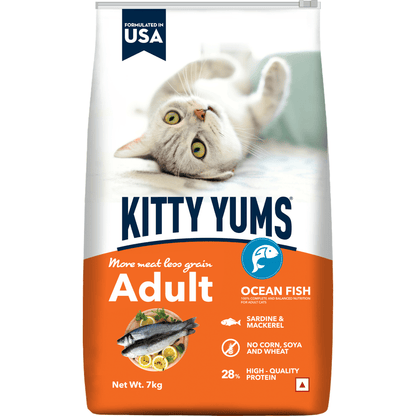 Kitty Yums Ocean Fish Adult 3Kg