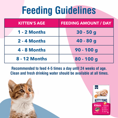 Kitty Yums Ocean Fish Kitten 3Kg