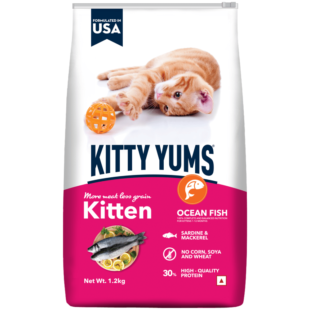 Kitty Yums Ocean Fish Kitten 7Kg