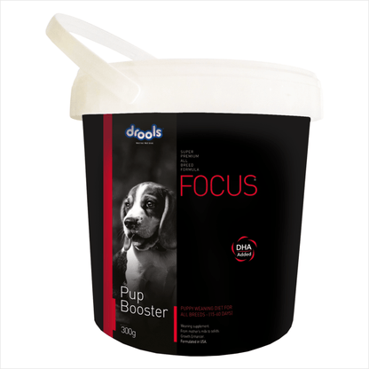 Drools Focus Pup Booster Puppy Weaning Diet for All Breeds (300g)