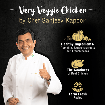 Drools Gourmet Bites Sanjeev Kapoor Recipe Very Veggie Chicken Adult Dog Wet Food