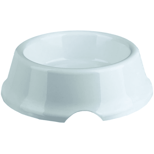 Trixie Non Slip Plastic Bowl for Dogs (White)