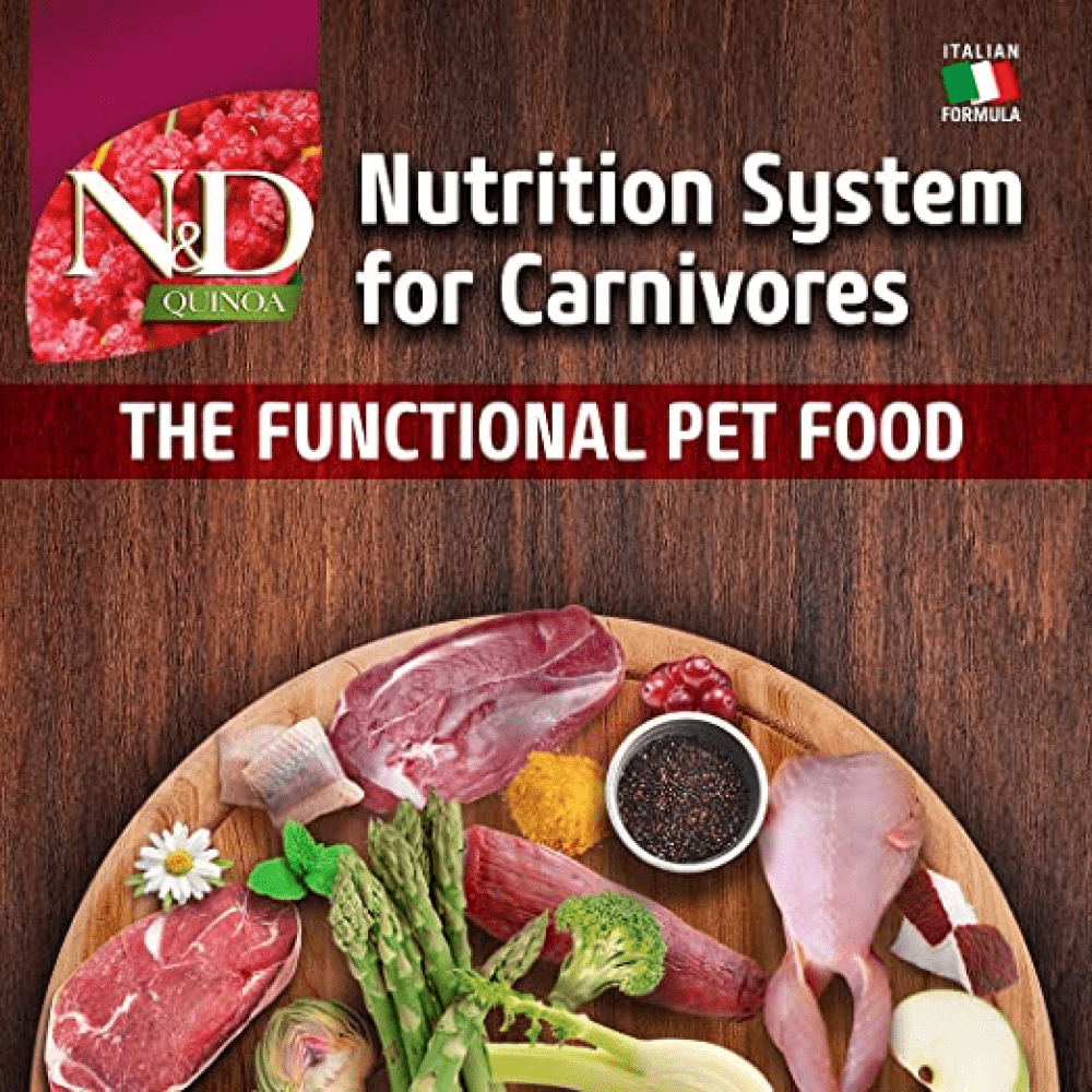 Farmina N&D Quinoa and Lamb Grain Free Weight Management Adult Dry Cat Food