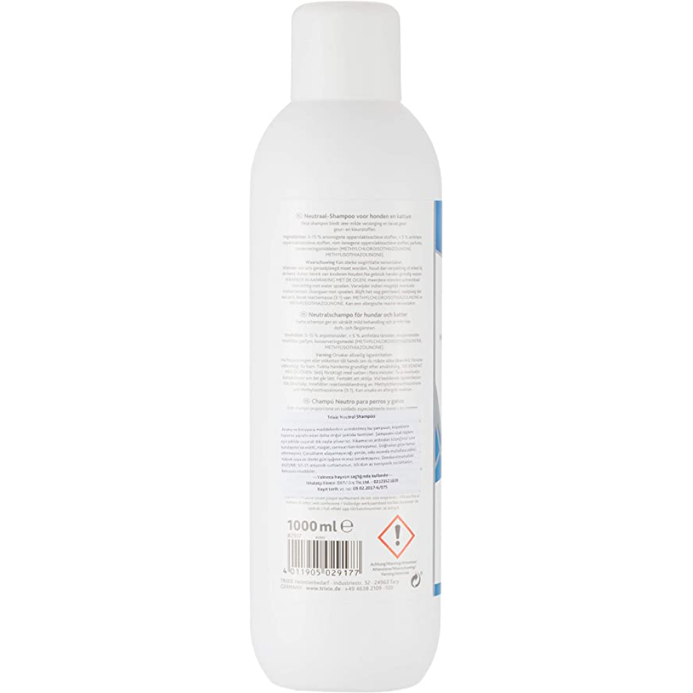 Trixie Neutral Shampoo for Dogs and Cats