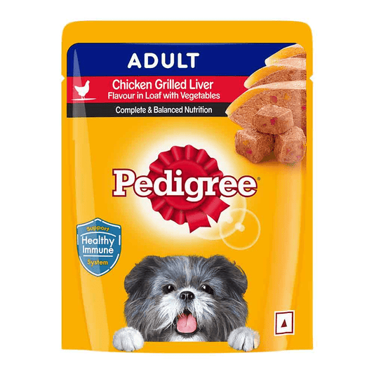 Pedigree Chicken Grilled Liver in Loaf with Vegetables Adult Dog Wet Food