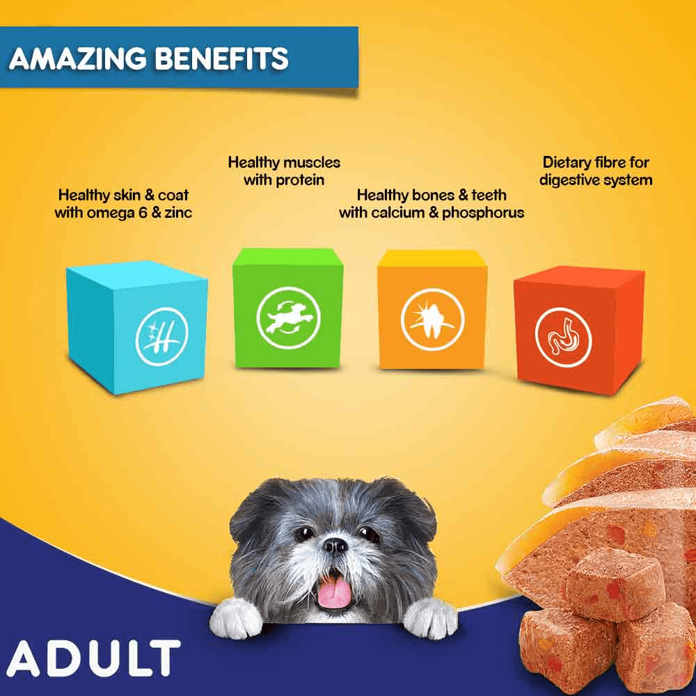 Pedigree Chicken Grilled Liver in Loaf with Vegetables Adult Dog Wet Food