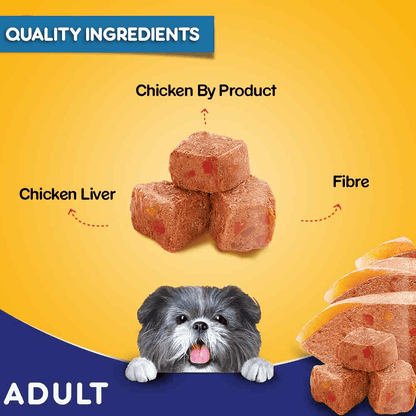 Pedigree Chicken Grilled Liver in Loaf with Vegetables Adult Dog Wet Food