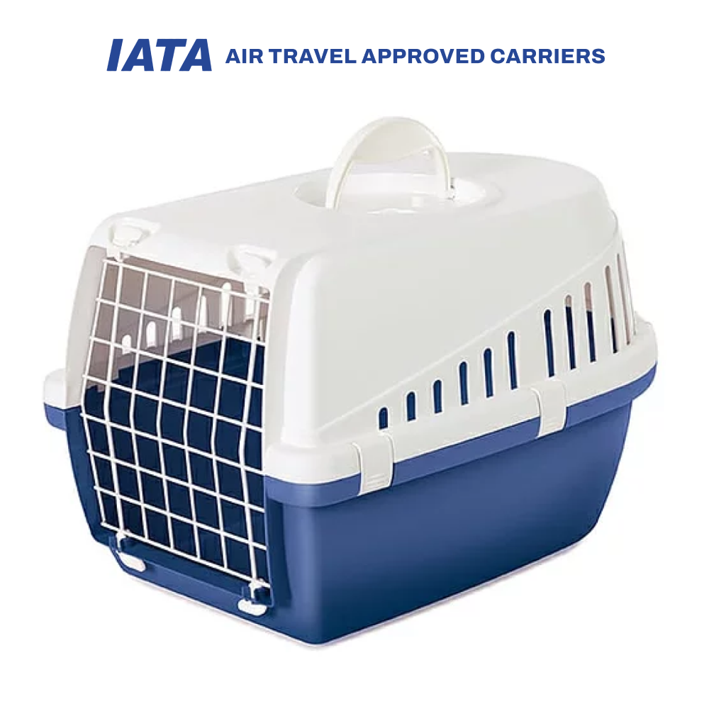 Savic Trotter 2 IATA Approved Travel Carrier for Dogs and Cats (22x13x15in)