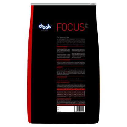Drools Focus Super Premium Starter Dog Dry Food