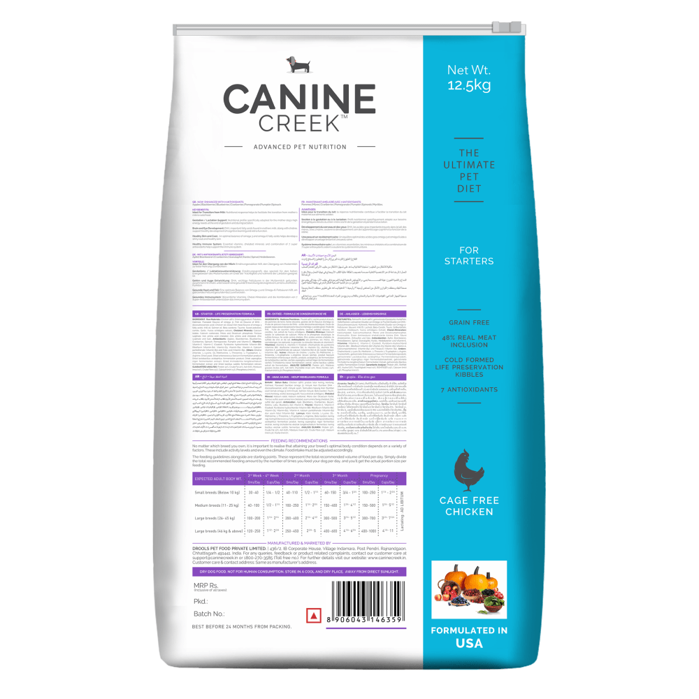 Canine Creek Ultra Premium Starter Puppy Dry Dog Food