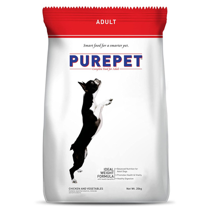 Purepet Chi & Veg Adult 7Kg